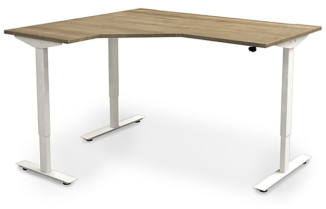 brown and gray metal table