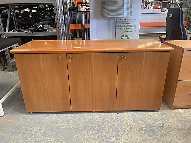 3 door credenza cabinet 