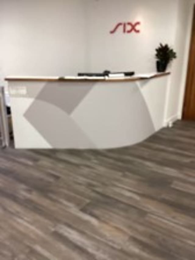 reception desk (custom build)