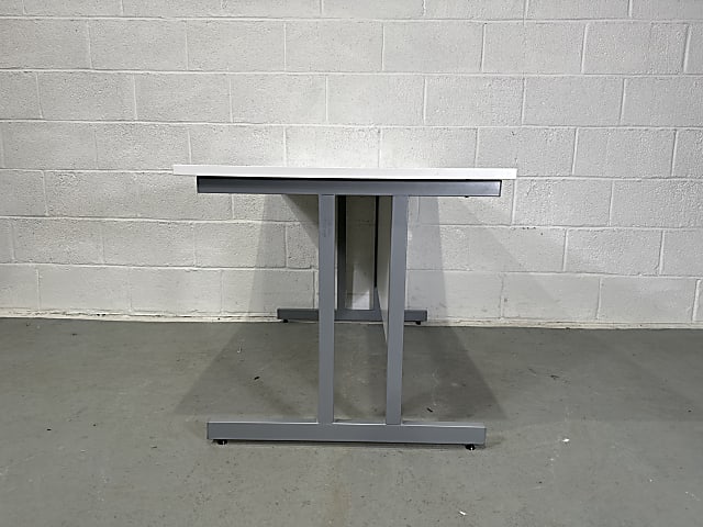 White Small Office Desk 120cm x 80cm