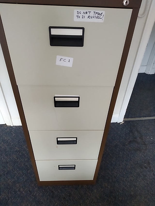 4 drawer filing cabinet