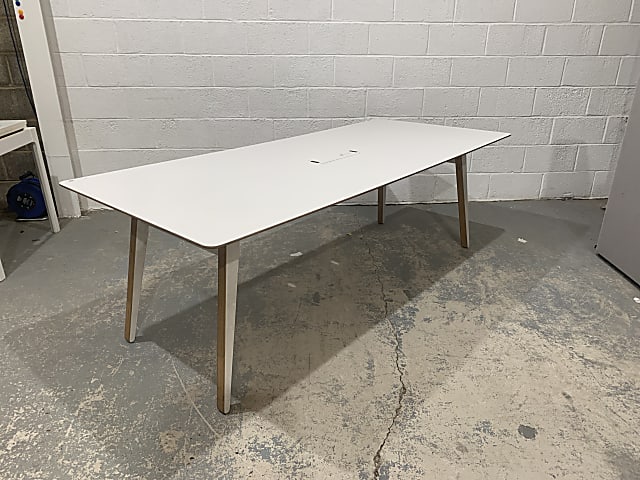 Meeting table large white