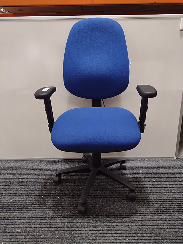 Blue task chair 