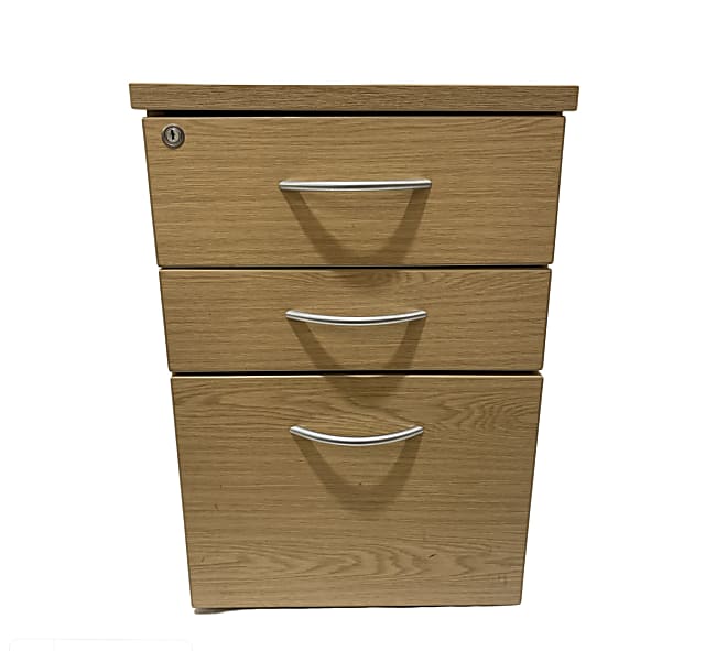 Mobile Wooden storage Pedestal cabinet