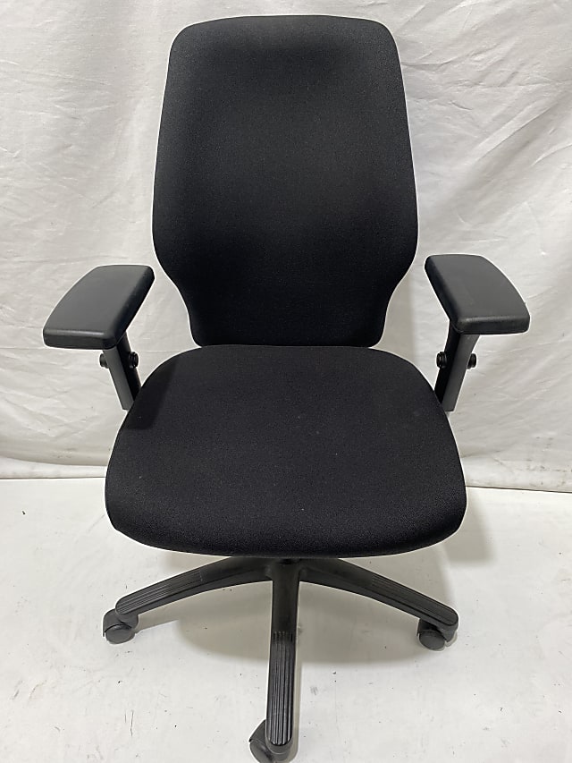 black operator chair 