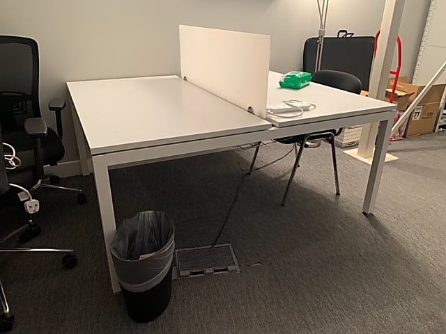 Bank of 2 Desks 140cm