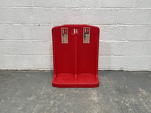 Double Fire extinguisher holder 