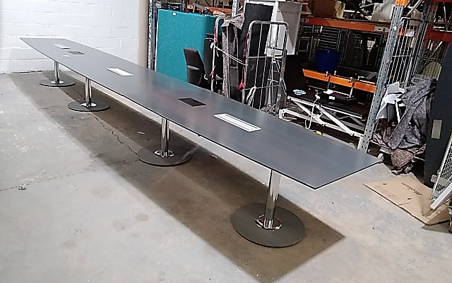 Long meeting conference table