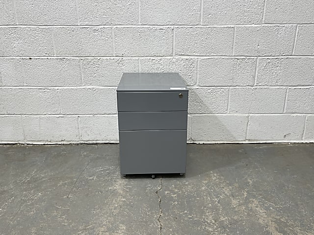 Grey Metal Pedestal 