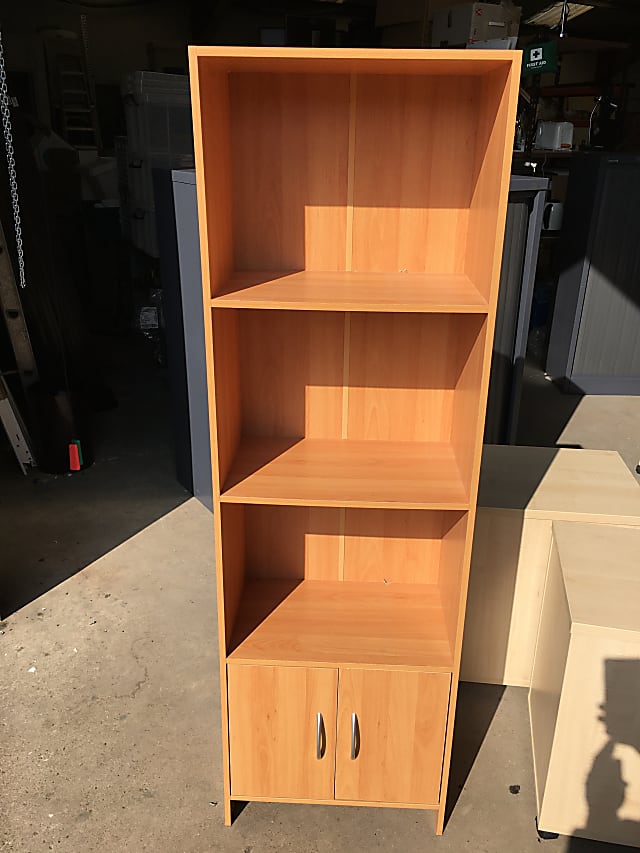 Wooden bookcase