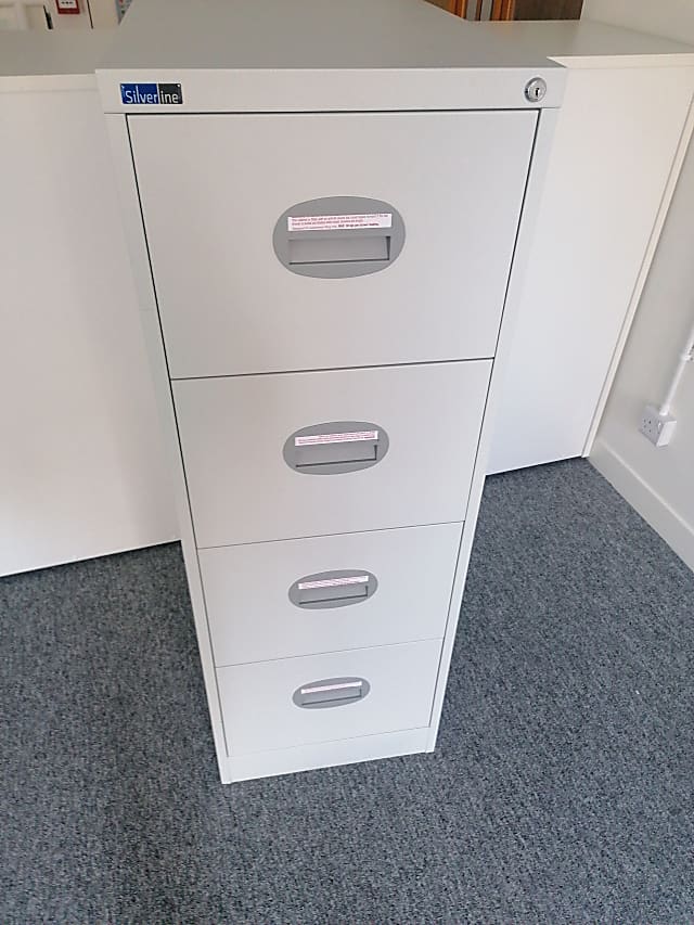 Filing cabinets locked