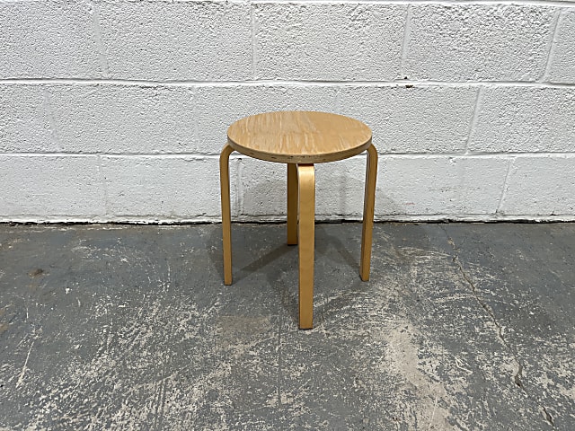 Ikea frosta low Wooden stool