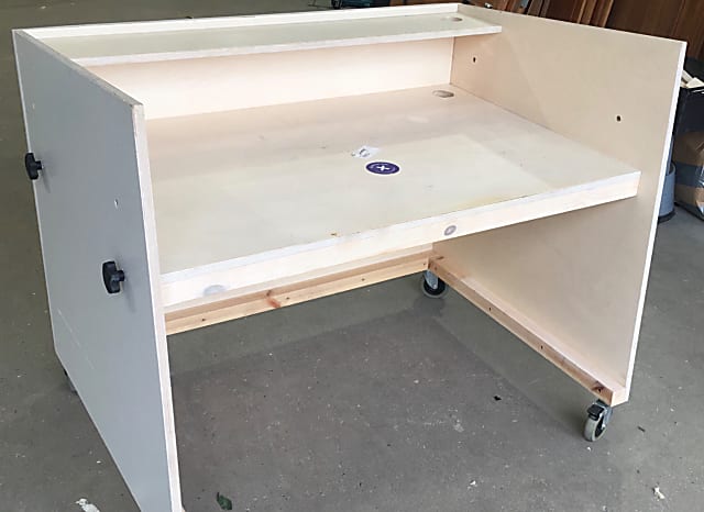 Hand Made Reyooz Hack desk on castors