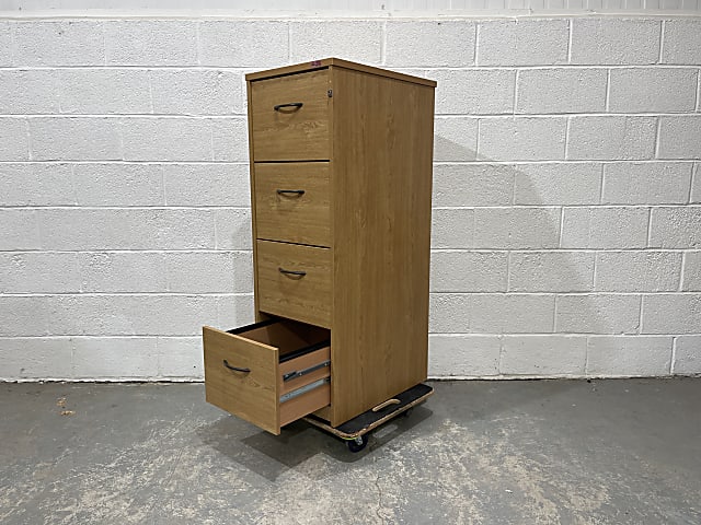 Wooden filing Cabinet with Keys