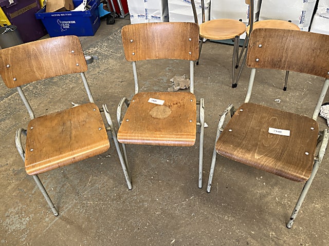 Vintage school chair