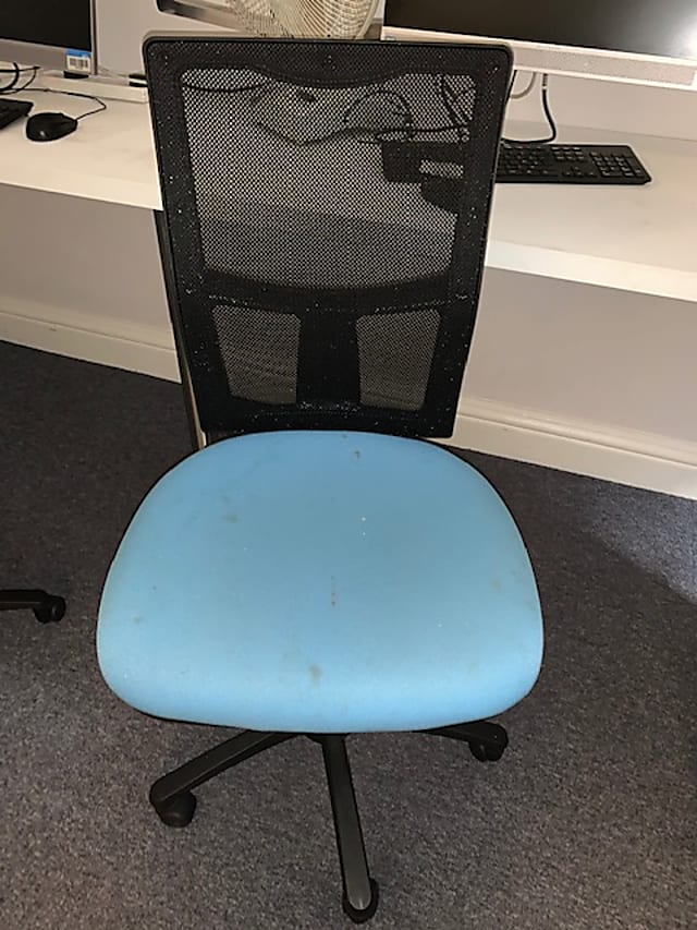 Blue Operator Chair