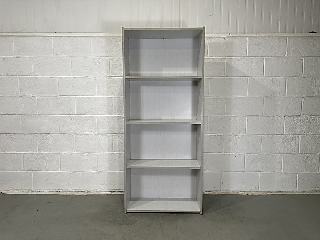 Large grey bookcase