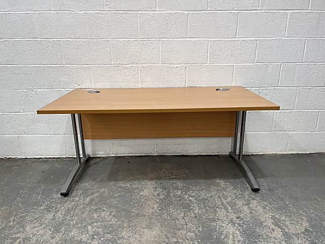 Single straight desk 160cm type 2