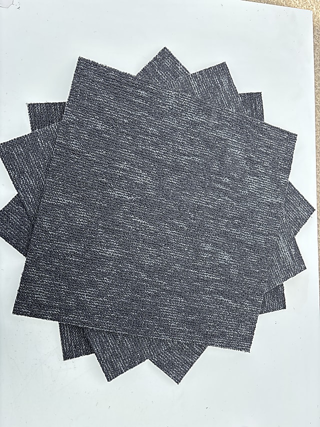 Pack of 4 Premium Commercial Grade Carpet Tiles Dark Grey
