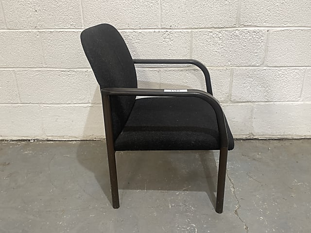 black and brown chair