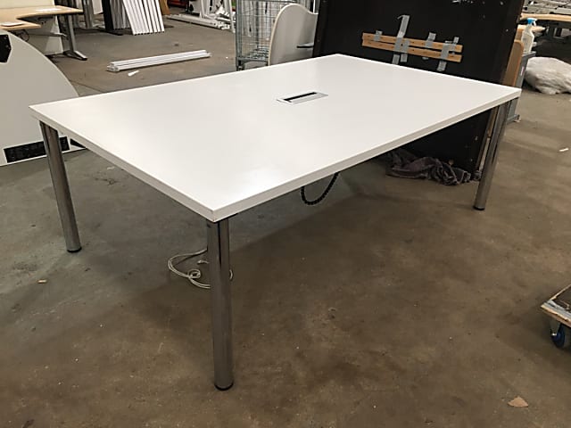 Table with power socket