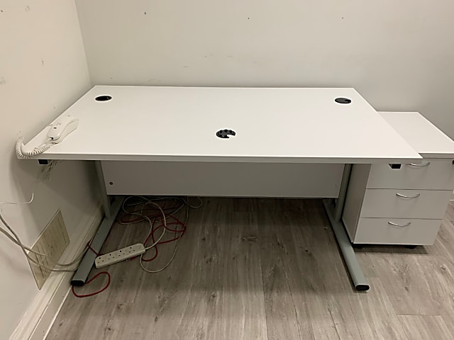 White Desk