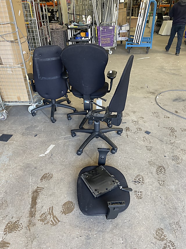 Black operations chairs