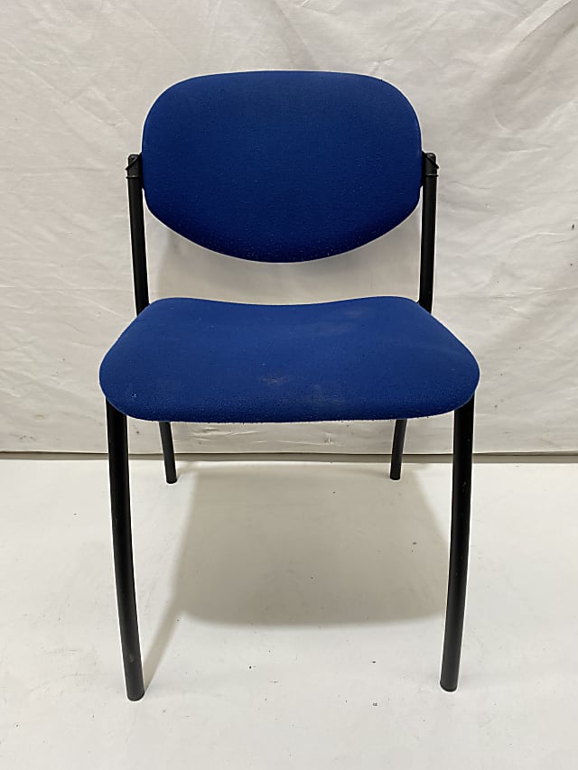 Fabric chair round back