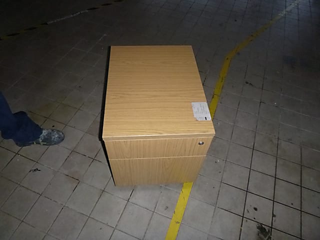 Two drawer pedestal