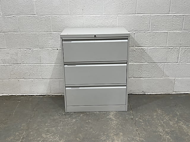 Light Grey three drawer cabinet