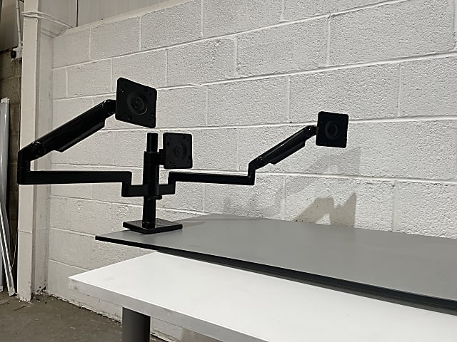 Humanscale trio monitor arm thin for desk top