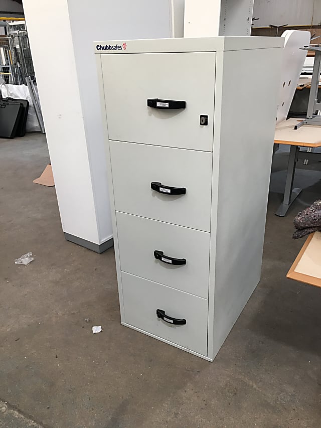 Fireproof safe Filing cabinet No key supplied