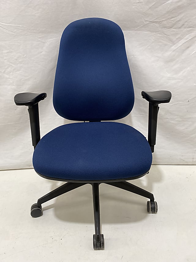 APEX blue operator chair