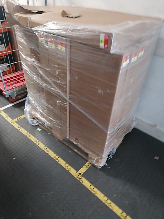 Pallet of barriers