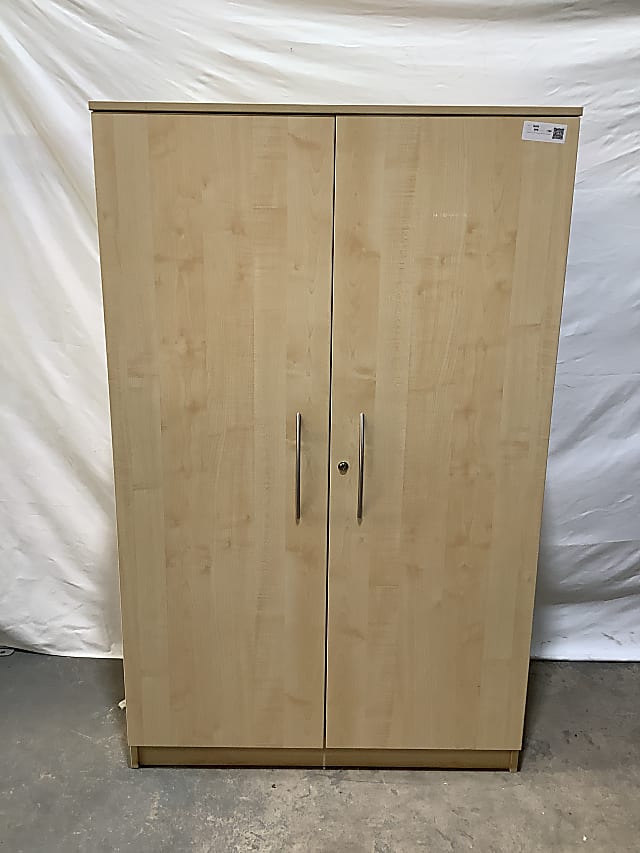 Medium to tall wooden cabinet wardrobe