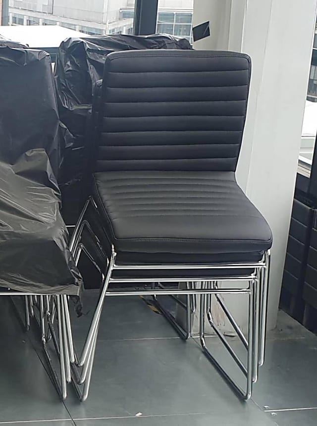 Leather meeting room chair