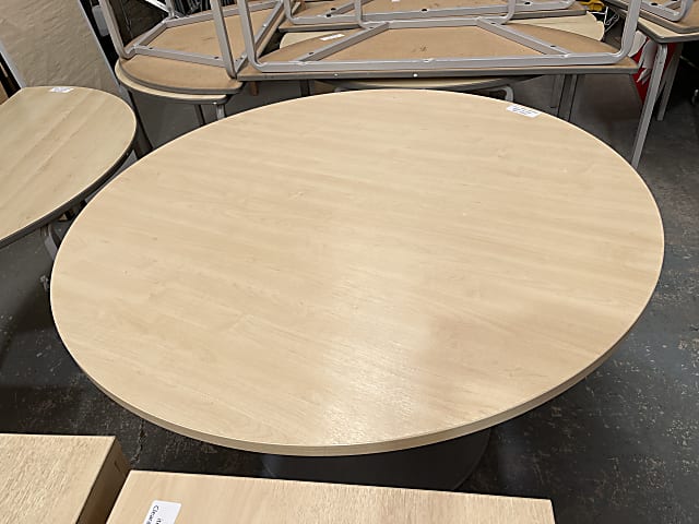 Large circular table