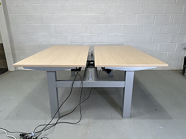 Back to back Electric desk