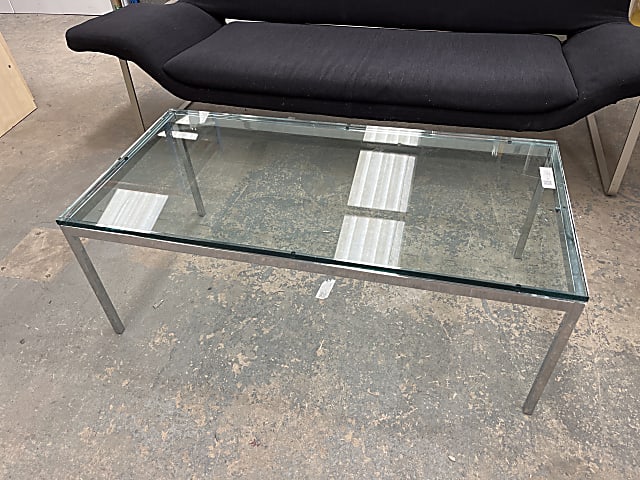 Florence Knoll Glass coffee table