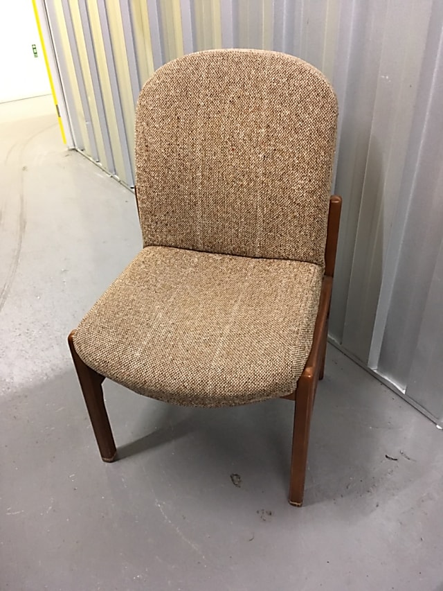 Retro padded chair