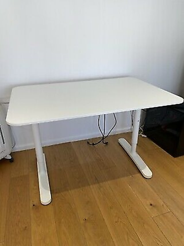 Ikea Bekant 16781 Desk White Legs