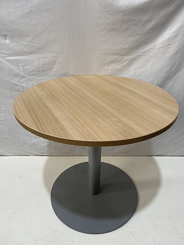  Wooden circular round coffee table 