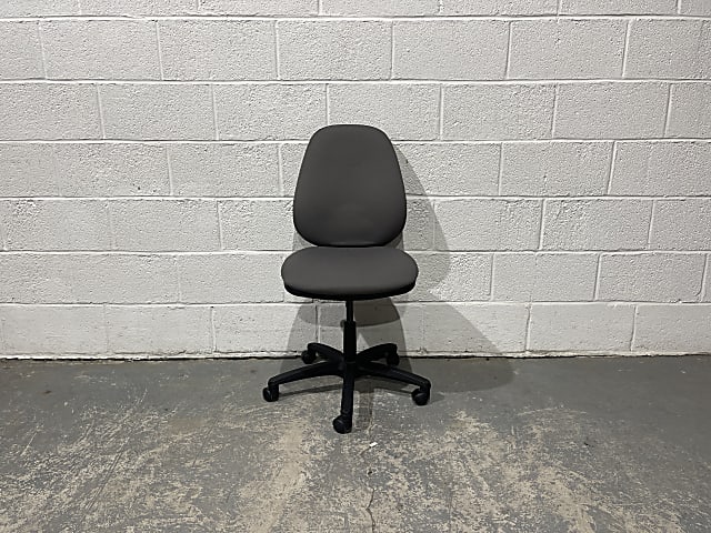 Dark Grey operator chair 