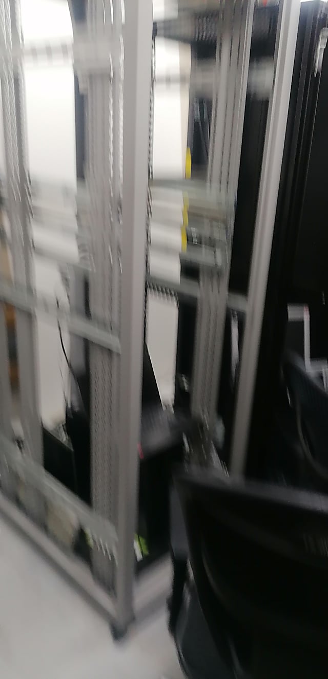 not received Server cabinet