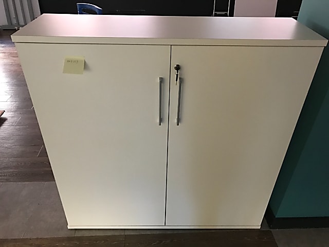 White cabinet