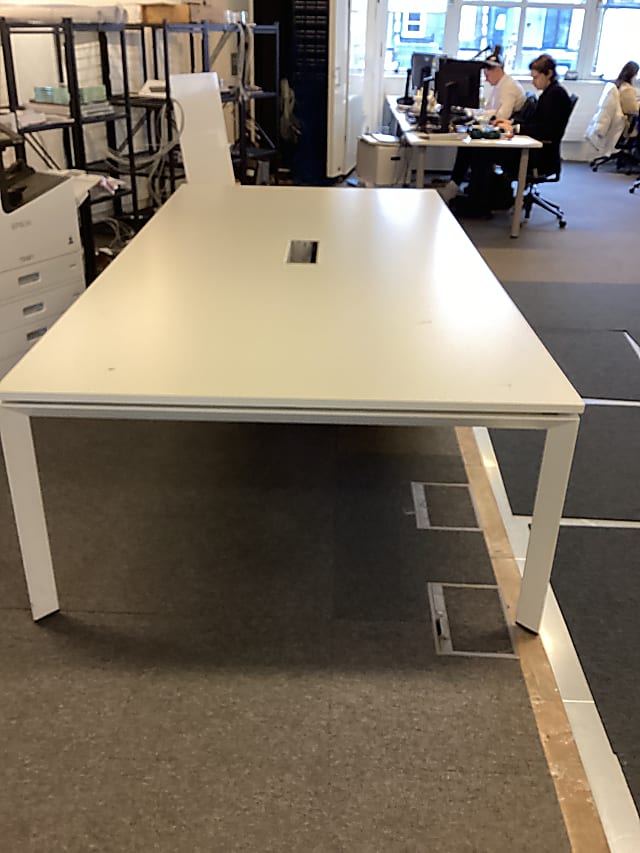 Large meeting room table framework only