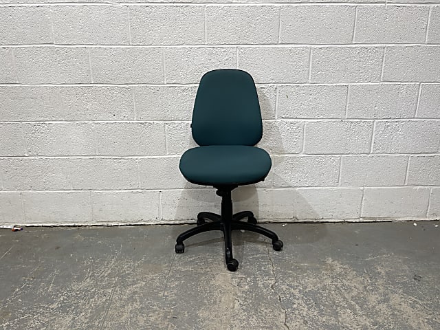 Green operator chair