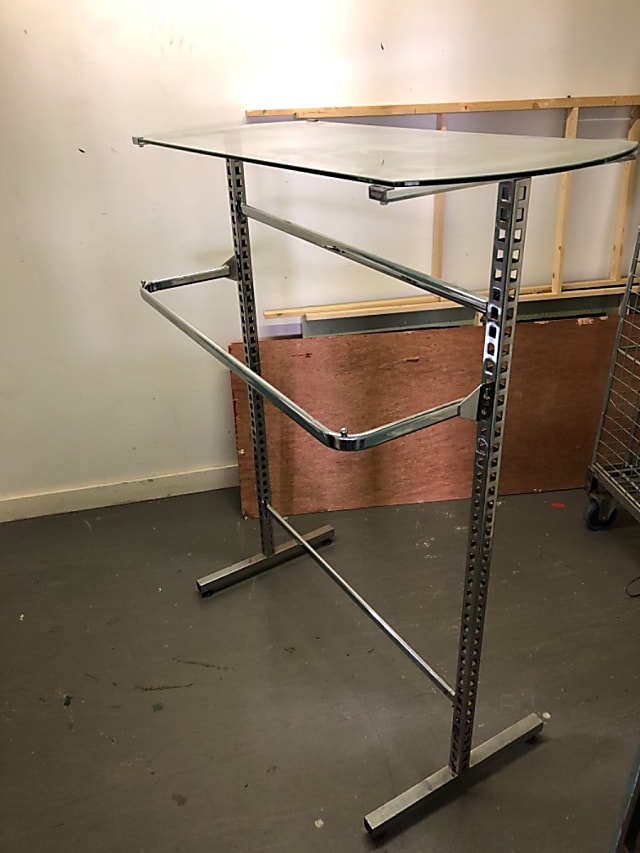 Clothes Rack - shelf and rail