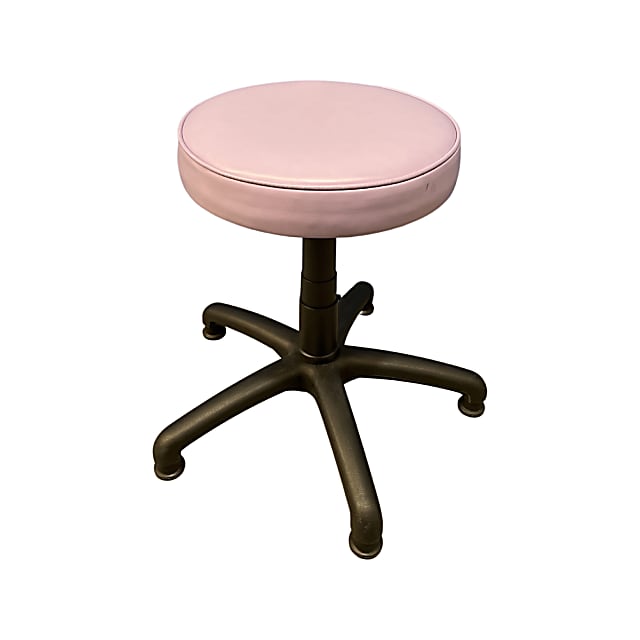 Height adjustable low stool lavender 