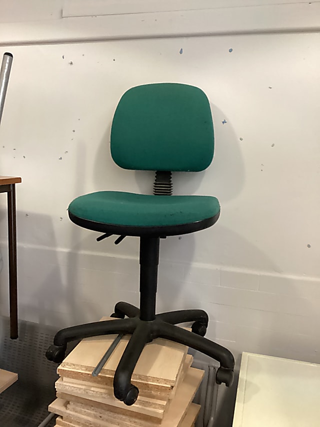 Green ops chair